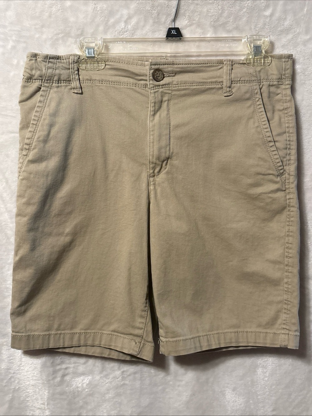 Thereabouts Kids' Tan Pull-On Cotton Blend Shorts